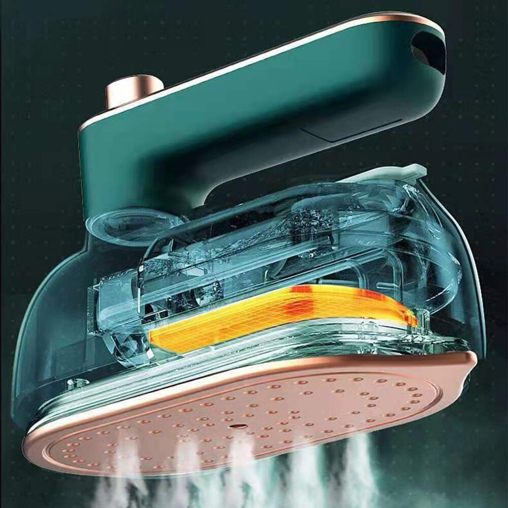 Mini Portable Micro Steam Iron Machine Steamer Handheld Clothes Ironing ABS