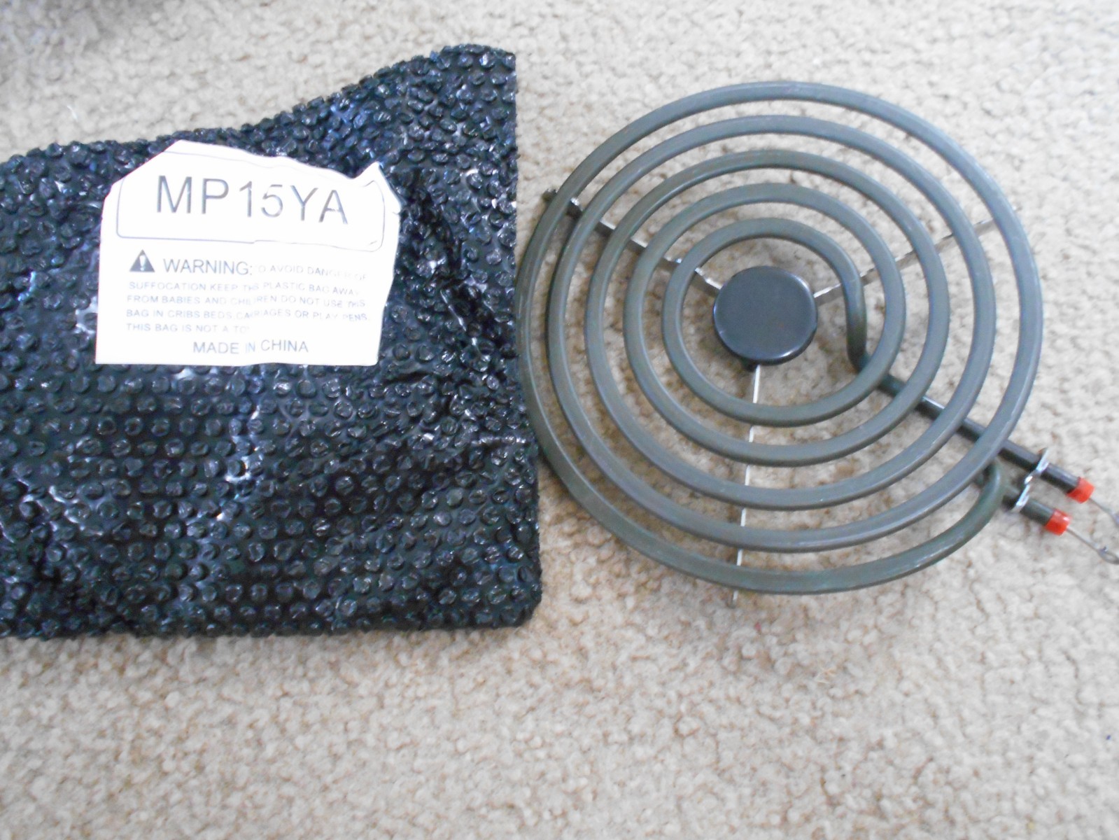 MP22YA Electric Range Burner Coil Element Unit Set (2 pcs MP15YA 6″ and 2 pcs…