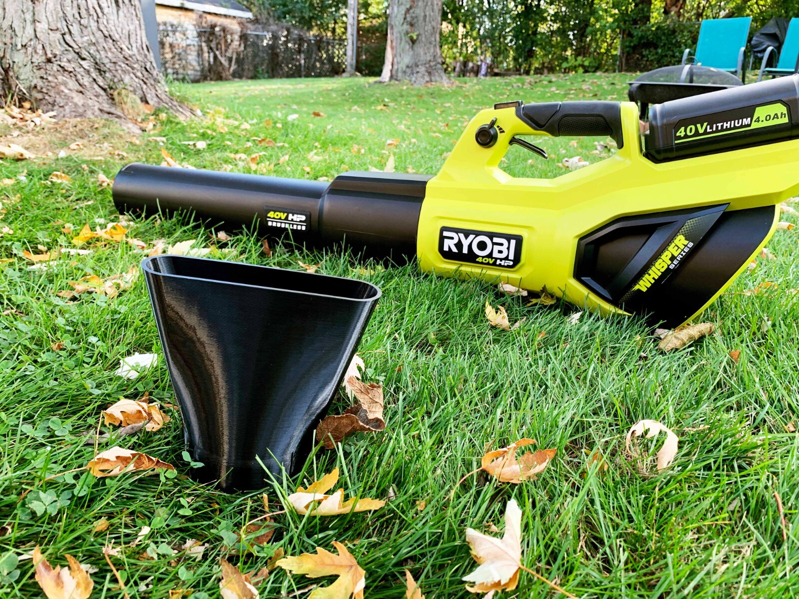 Ryobi Leaf Blower Flat Nozzle Attachment Tip for Ryobi 730, 650 & 600 CFM Blower