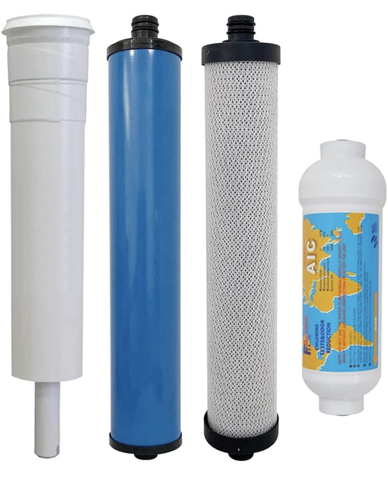 Microline 435 RO Replacement Filter Set w Membrane TFC-25D TFC-4 TFC-435