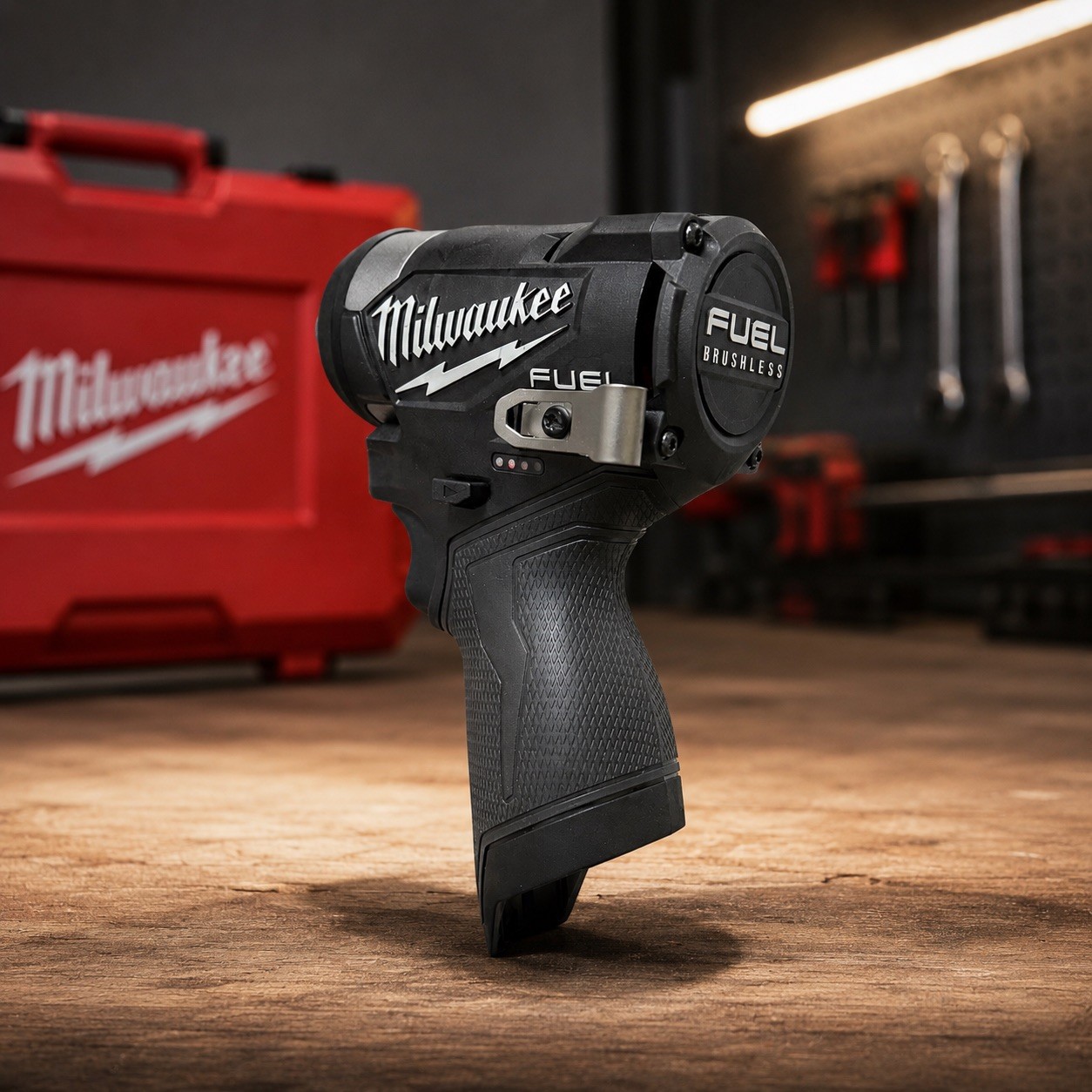 Milwaukee M12 Fuel 1/4in Hex Impact Driver – Red (3453-20)