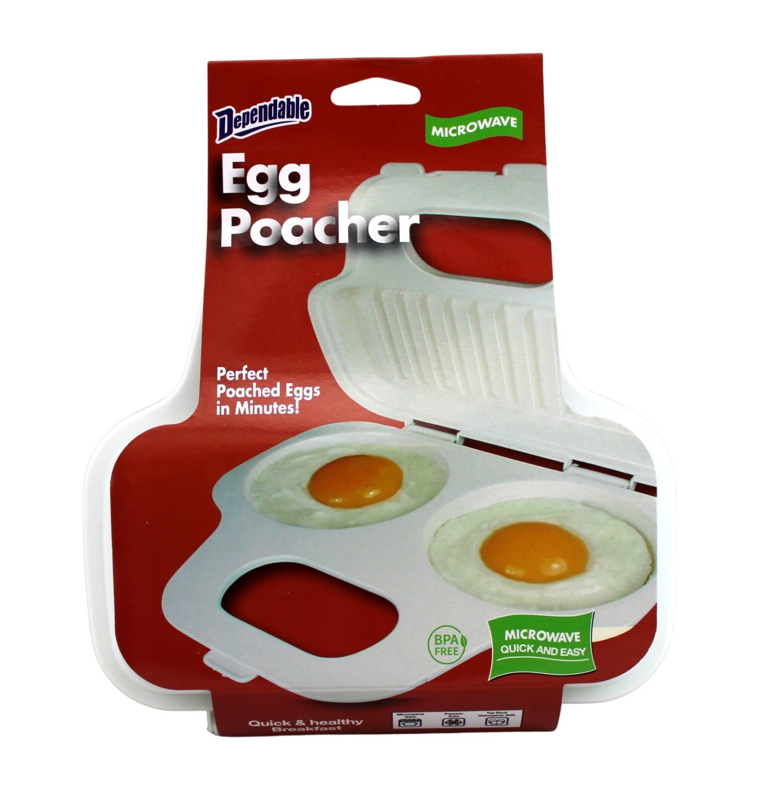 Microwave Egg Poacher BPA Free Perfect Poach Eggs in Minutes