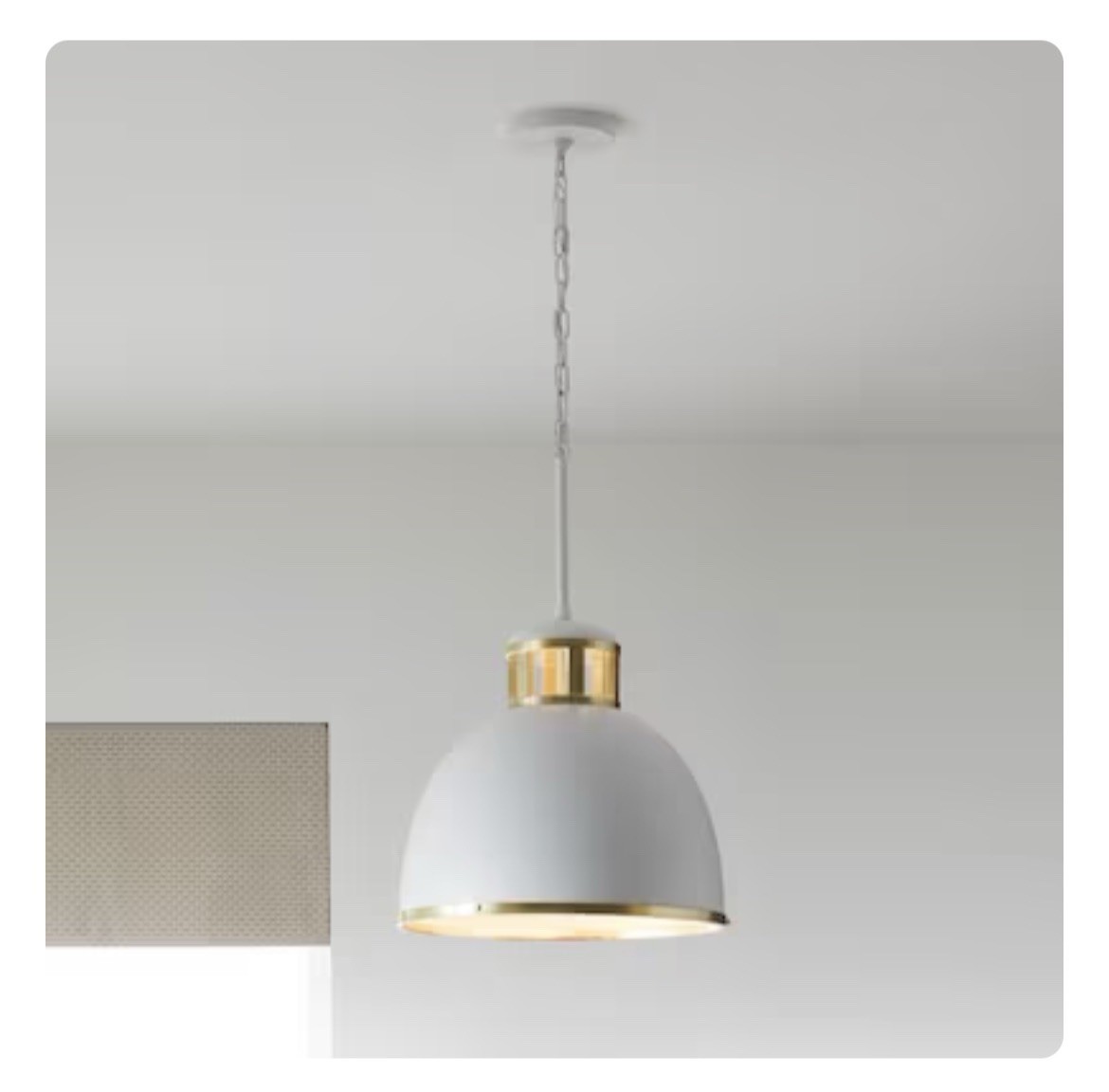 Kichler Sansara 3 -Light Champagne Gold Coastal Metal Dome Medium