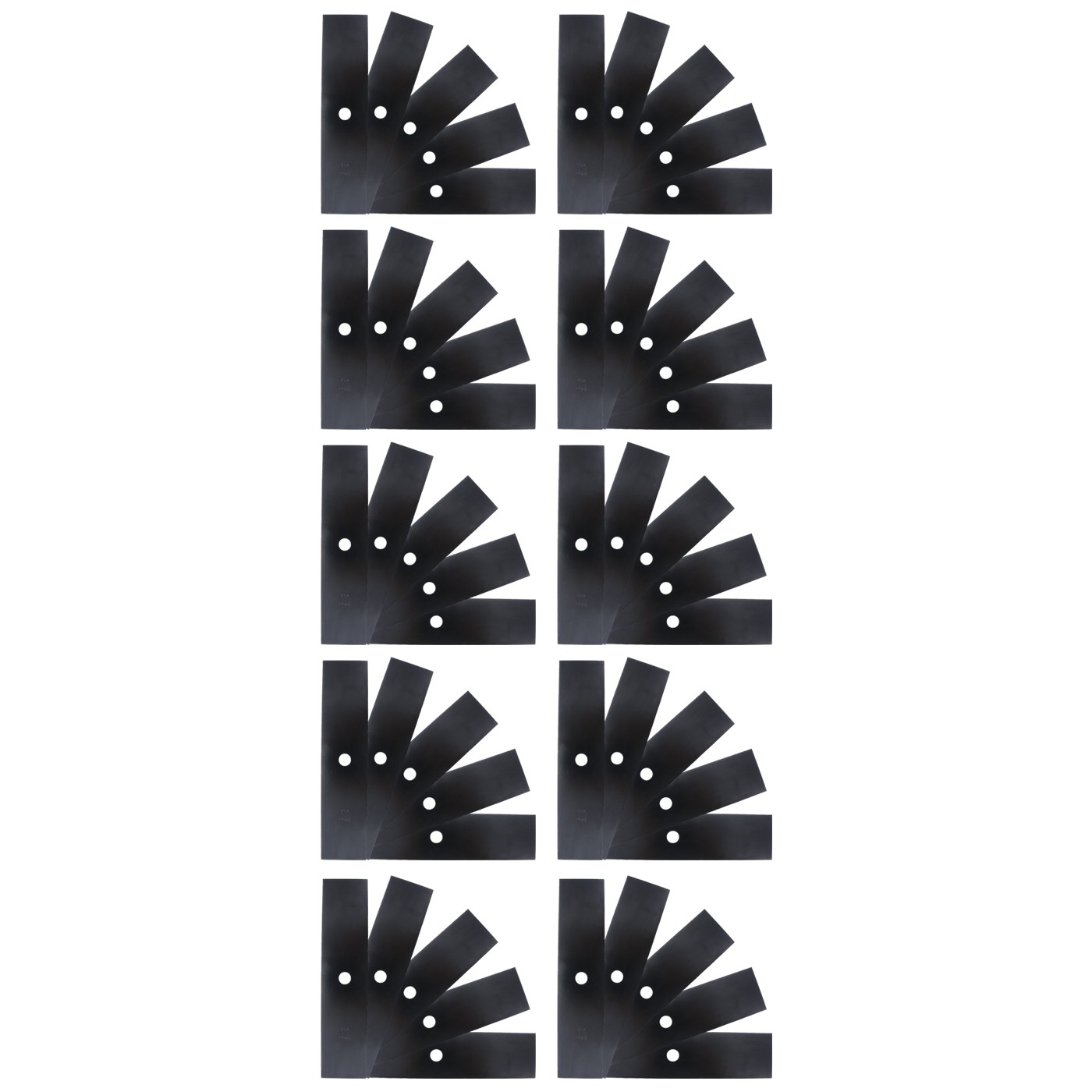 50 Pk USA Edger Blade Unsharpened for Ariens® 03789800 Laser® 91664 Mclane® 2059