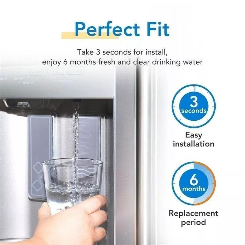 4Pack Replacement Fridge Refrigerator Ice Water Filter LG LT1000P ADQ747935