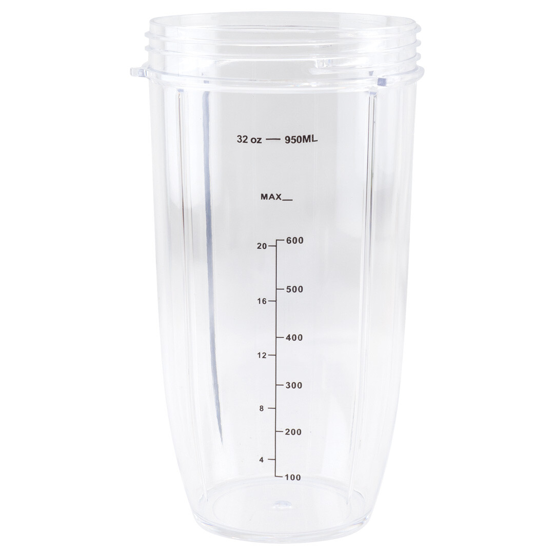 32 oz Colossal Cup Replacement Fits NutriBullet 600W 900W NB-101B NB-101S NB-201