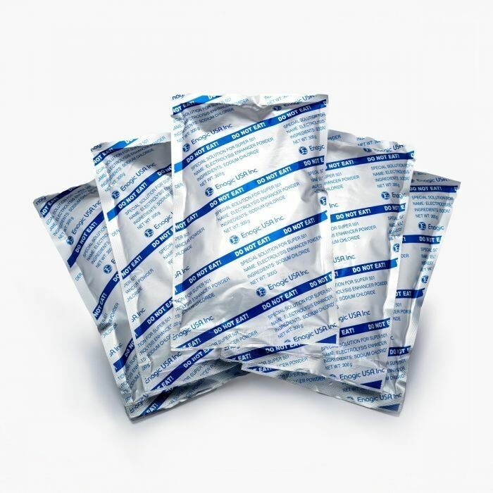 Enagic Kangen Leveluk SUPER501 Electrolysis Enhancer Powder 5x 300g Bags NEW