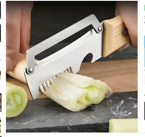NEW 2 in 1 Multi-Functional Vegetable Peeler for Kitchen Stainless Steel Peeler