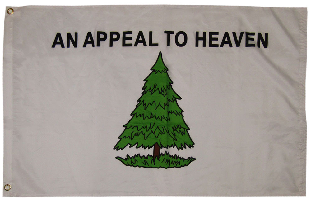 2×3 An Appeal To Heaven 100D Woven Poly Nylon Flag 2’x3′ Banner Grommets
