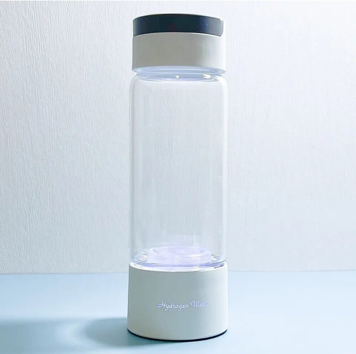 Water Hydrogen Generator Bottle Breathe Inhalation Device Self Cleaning Function
