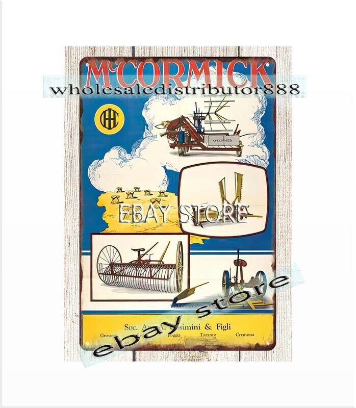 1920 barns farmstead farming machinery tin sign old reproductions sale