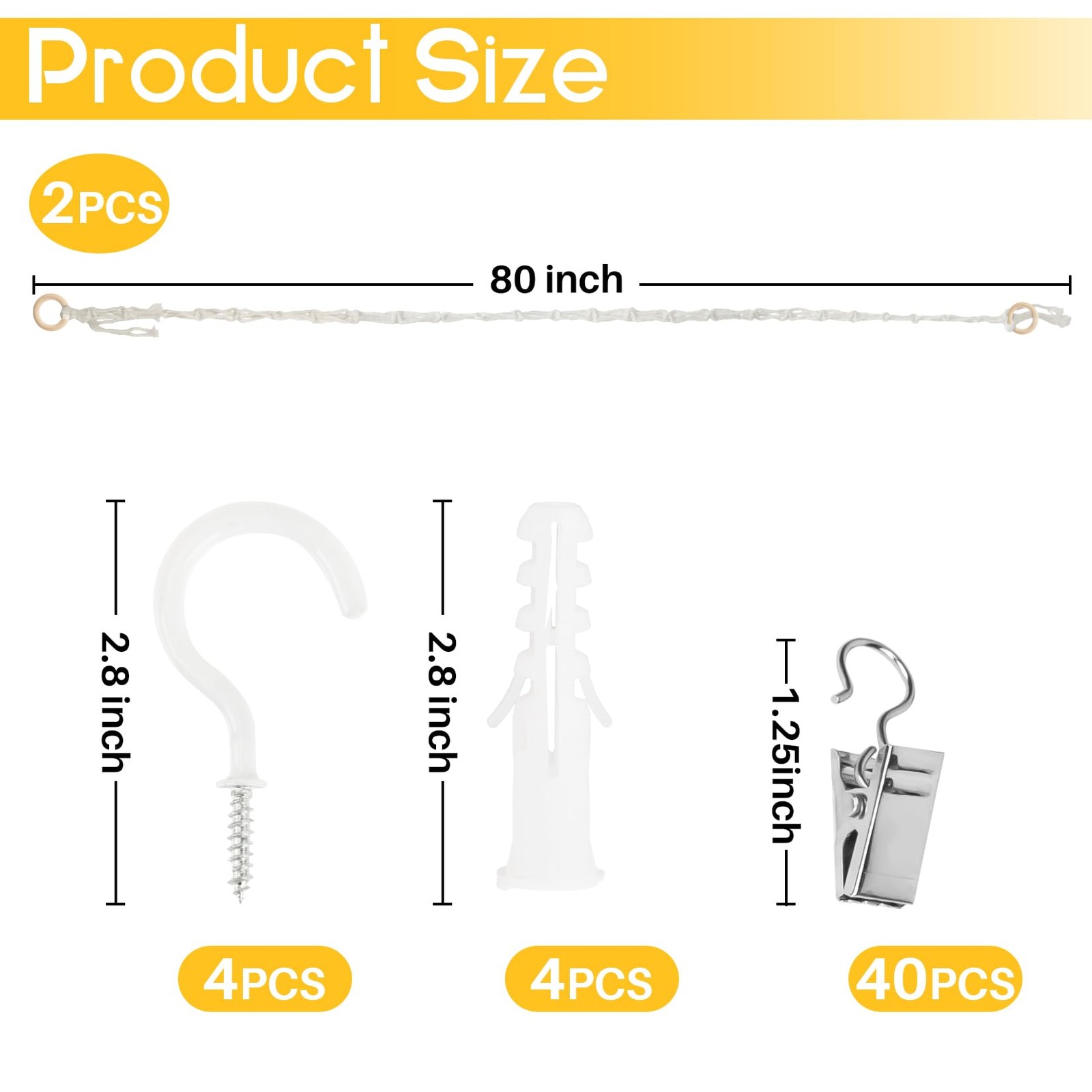 RAINFLOW 2PCS Hanging Stuffed Animals Storage Chain Stuffed Animal Chain Org…