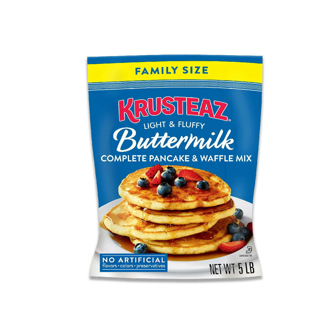 Krusteaz Light & Fluffy Buttermilk Complete Pancake Mix, 5 lb Bag