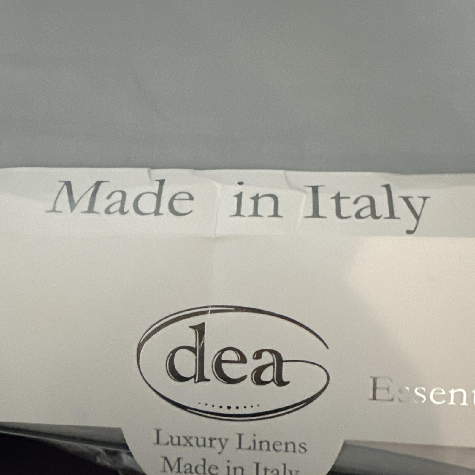 DEA LIGHT/MEDIUM GREY 4pc KING SHEET SET 600 THREAD COUNT MADE IN ITALY BNIP