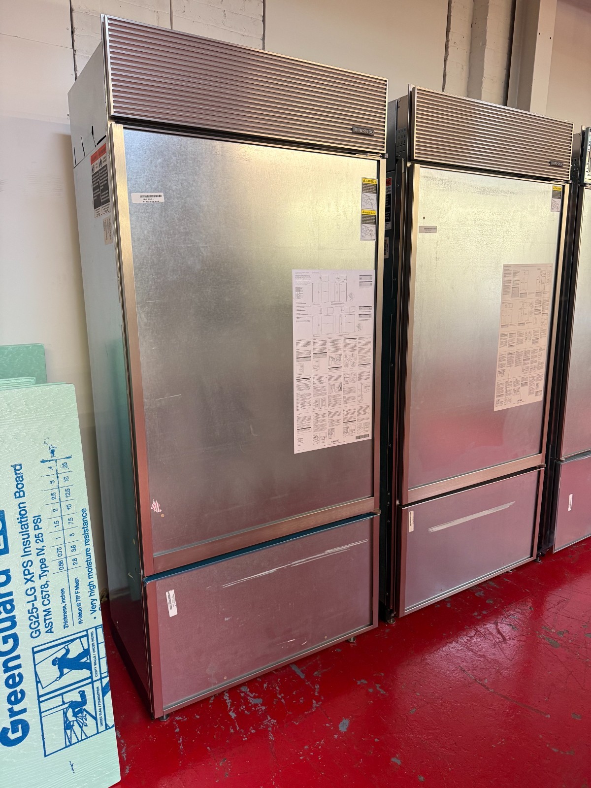 36” Subzero Refrigerator Freezer Panel Ready BI36UORH (Used 2018)