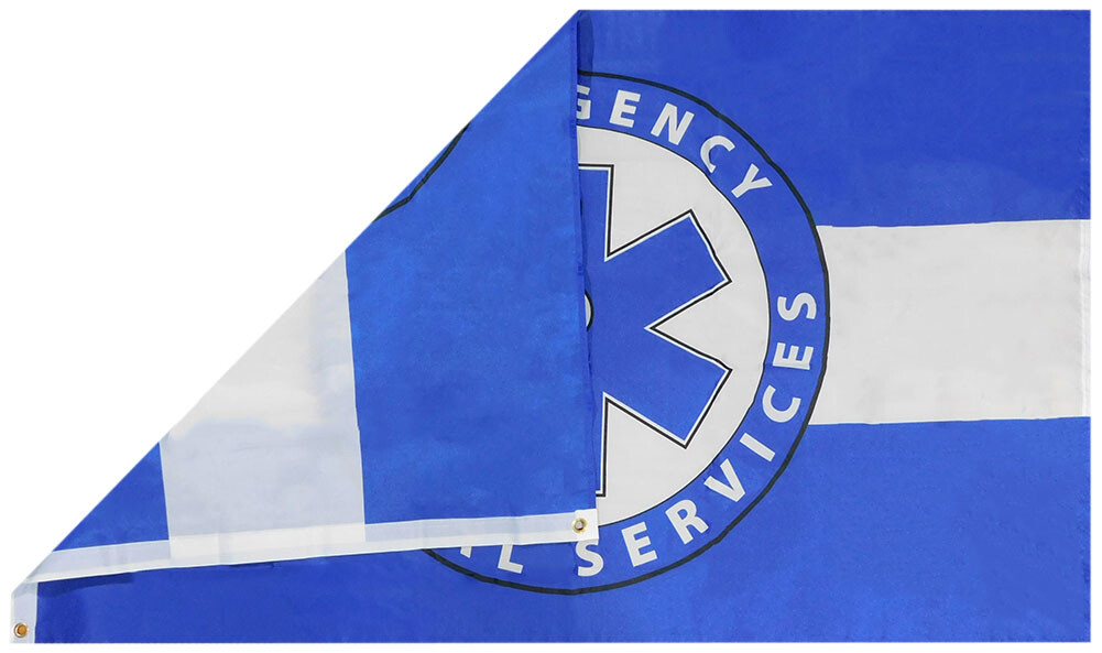 Emergency Medical Services Flag 3×5 ft EMS EMT First Aid Medic Ambulance Nurse