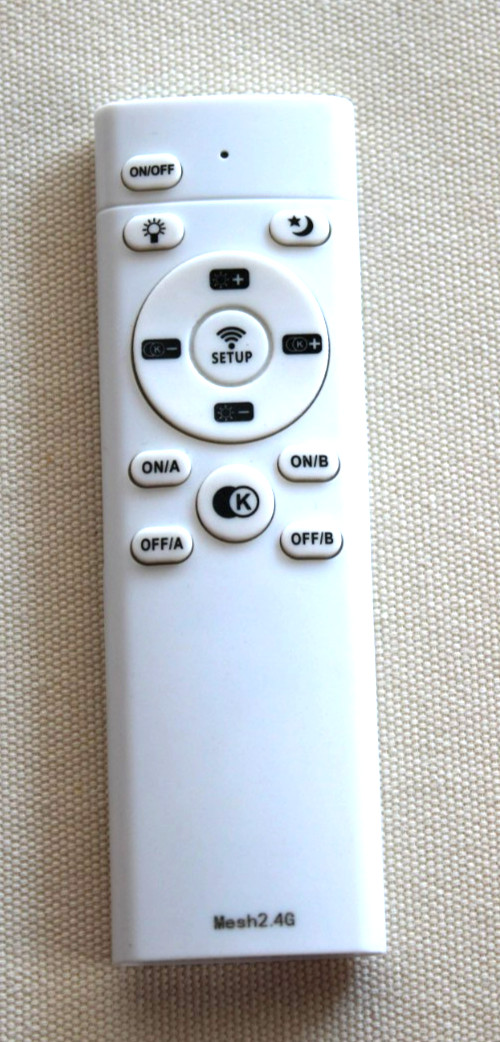 Mesh 2.4G Remote Control For LED Ceiling Light Fixture 3 Heads Ceiling Lamp G1