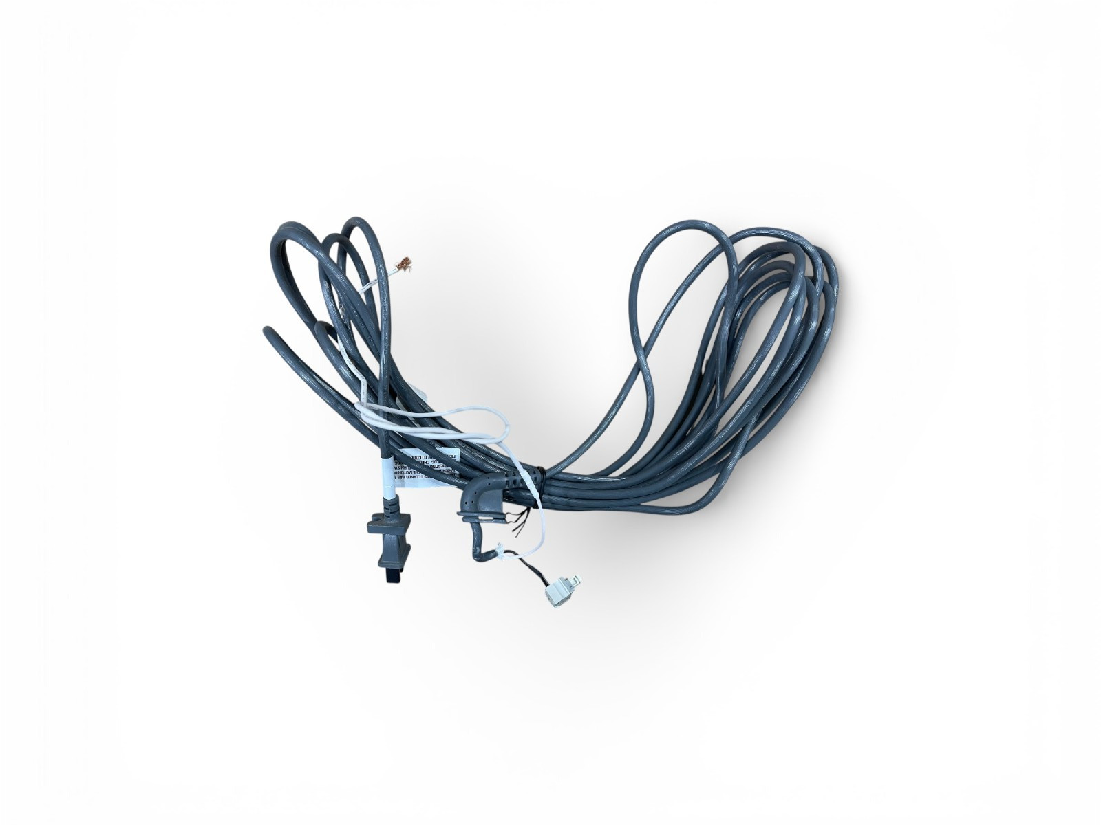Genuine Hoover React UH73100 Upright Vacuum Power Cord w/ Power Switch