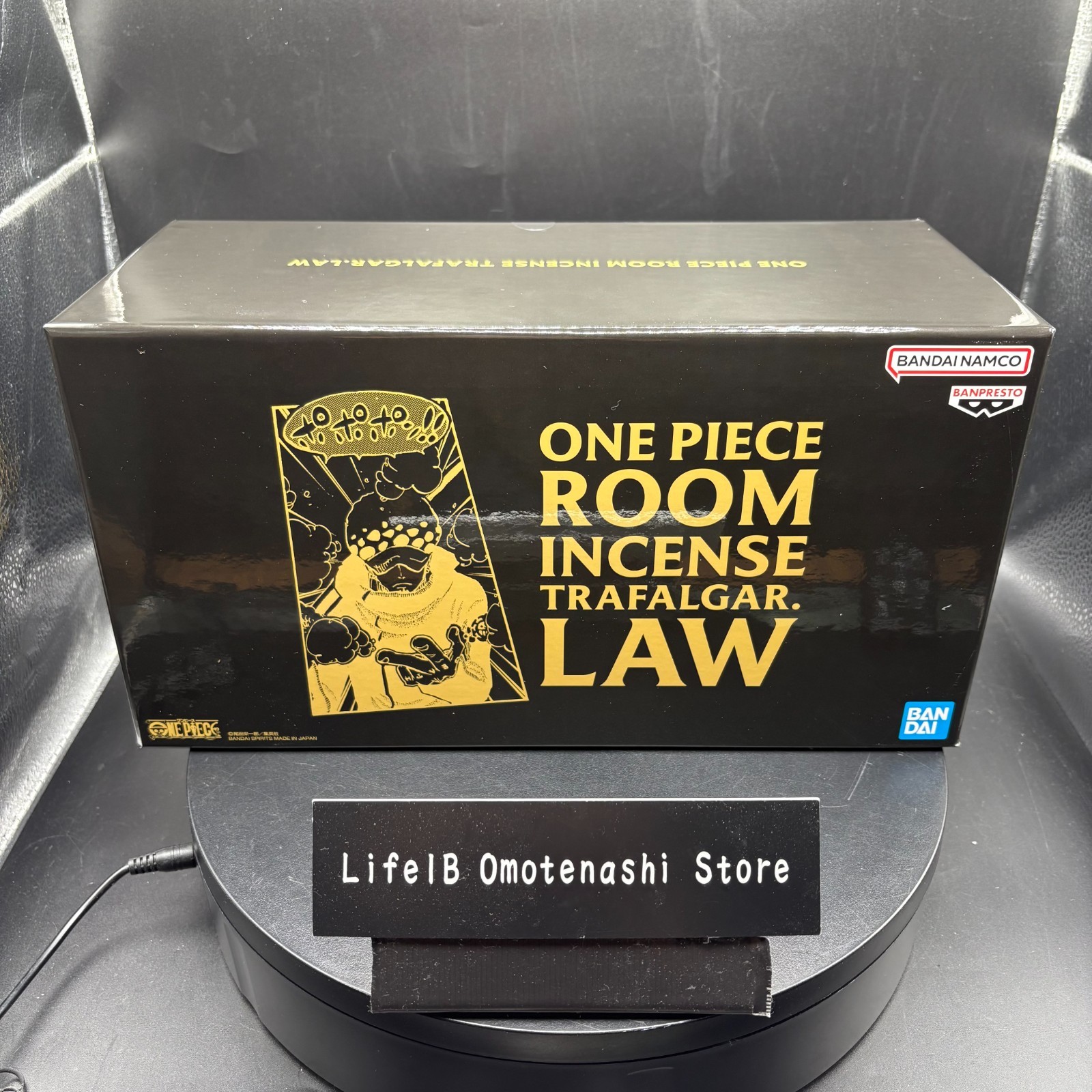 ONE PIECE Trafalgar Law Room Incense Holder Base Shop Limited Authentic Japan
