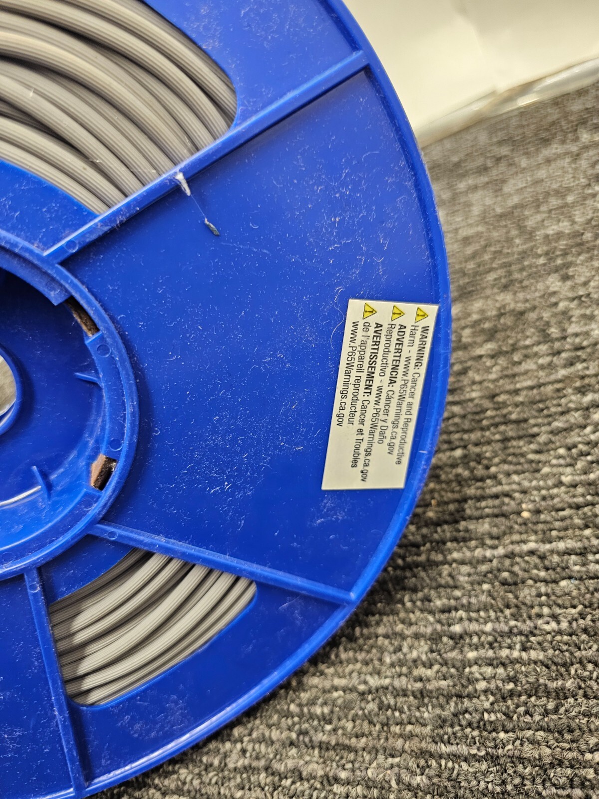 Make 2 Fit P 7669 Screen Retainer Spline 0.155 In. 5/3 250 Ft. Roll Gray Spool