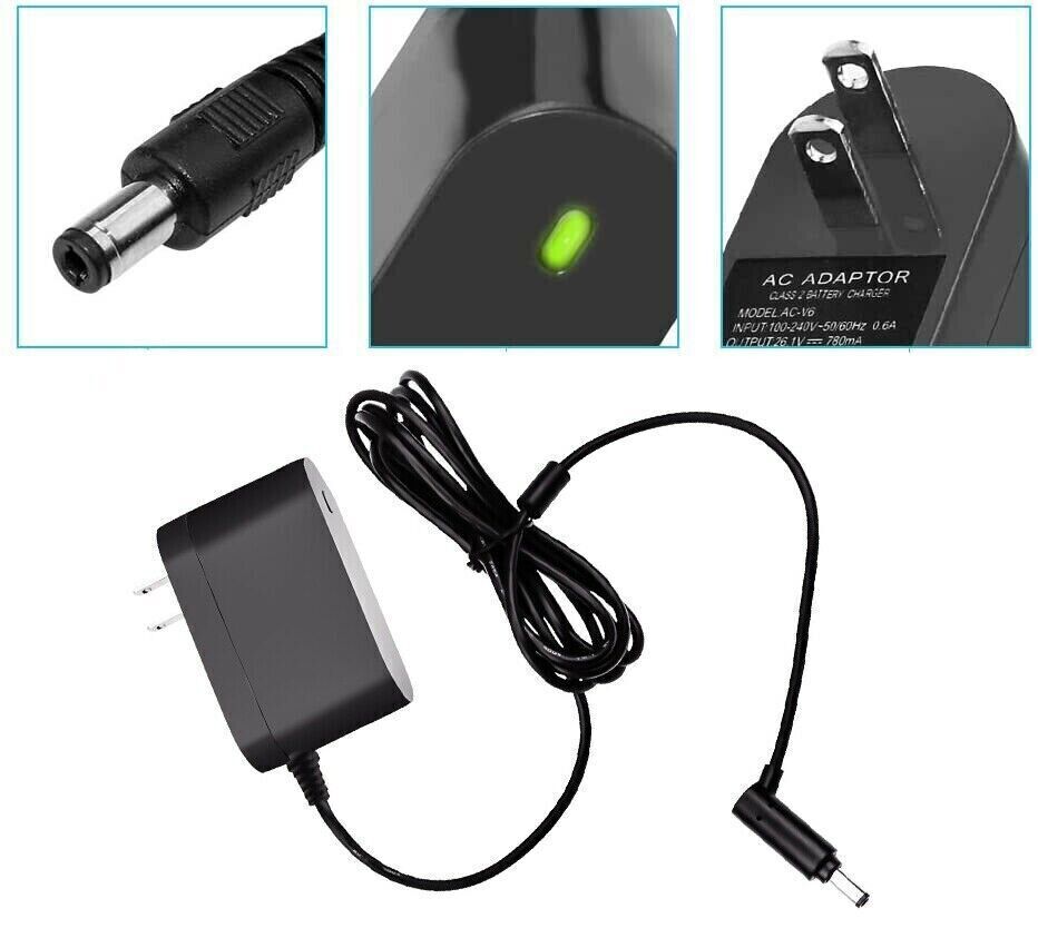 100% New High Quality Replacement AC Charger for Dyson V6 V7 V8 21.6V DC59 DC61