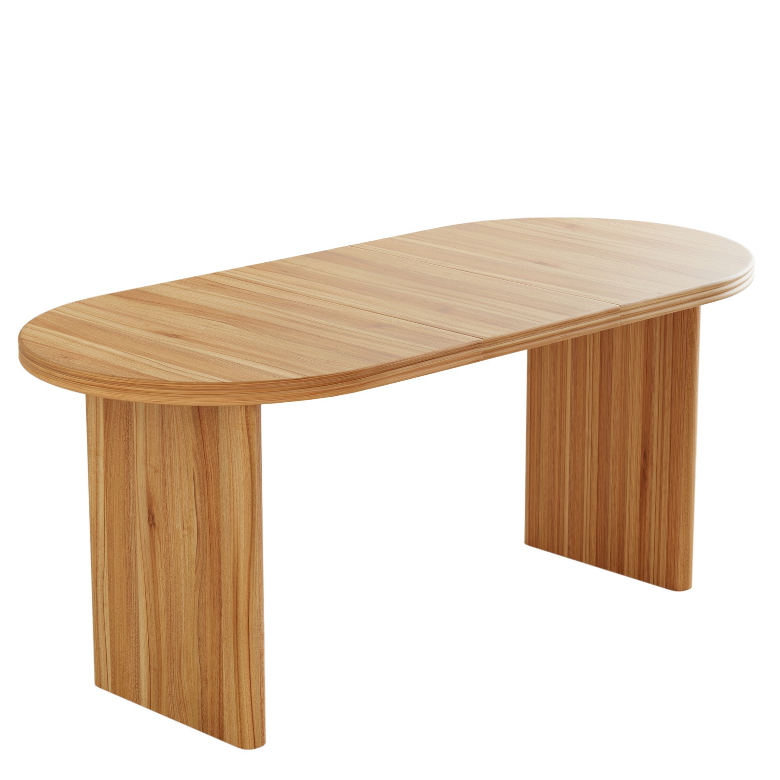 55.12″-70.87″Modern Extendable Dining Table with removable extension