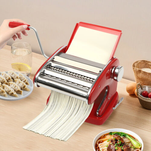 Pasta Maker & Roller Machine Noodle Spaghetti&Fettuccine Maker Health 2.36in New