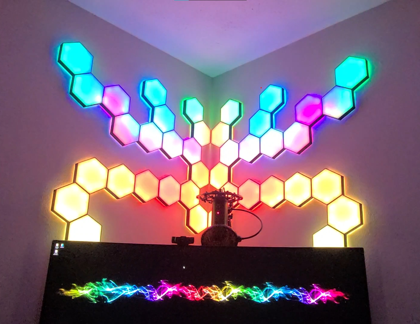 DIY HEXALEAF NANOLEAF KIT 6.5″ PANELS – LED’s NOT INCLUDED & ASSEMBLY REQUIRED