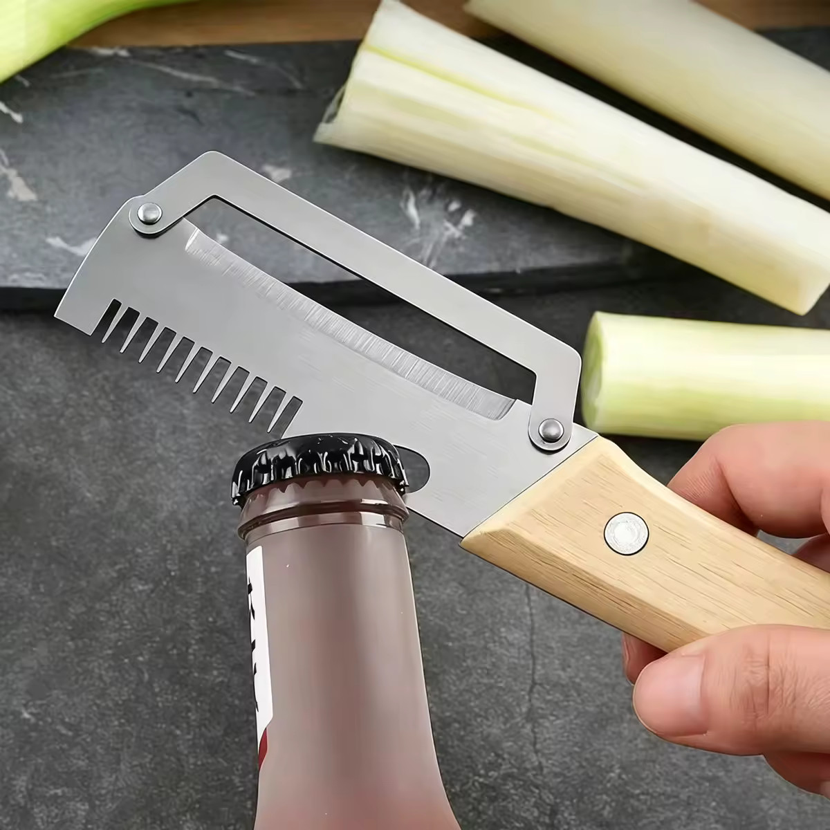 NEW 2 in 1 Multi-Functional Vegetable Peeler for Kitchen Stainless Steel Peeler