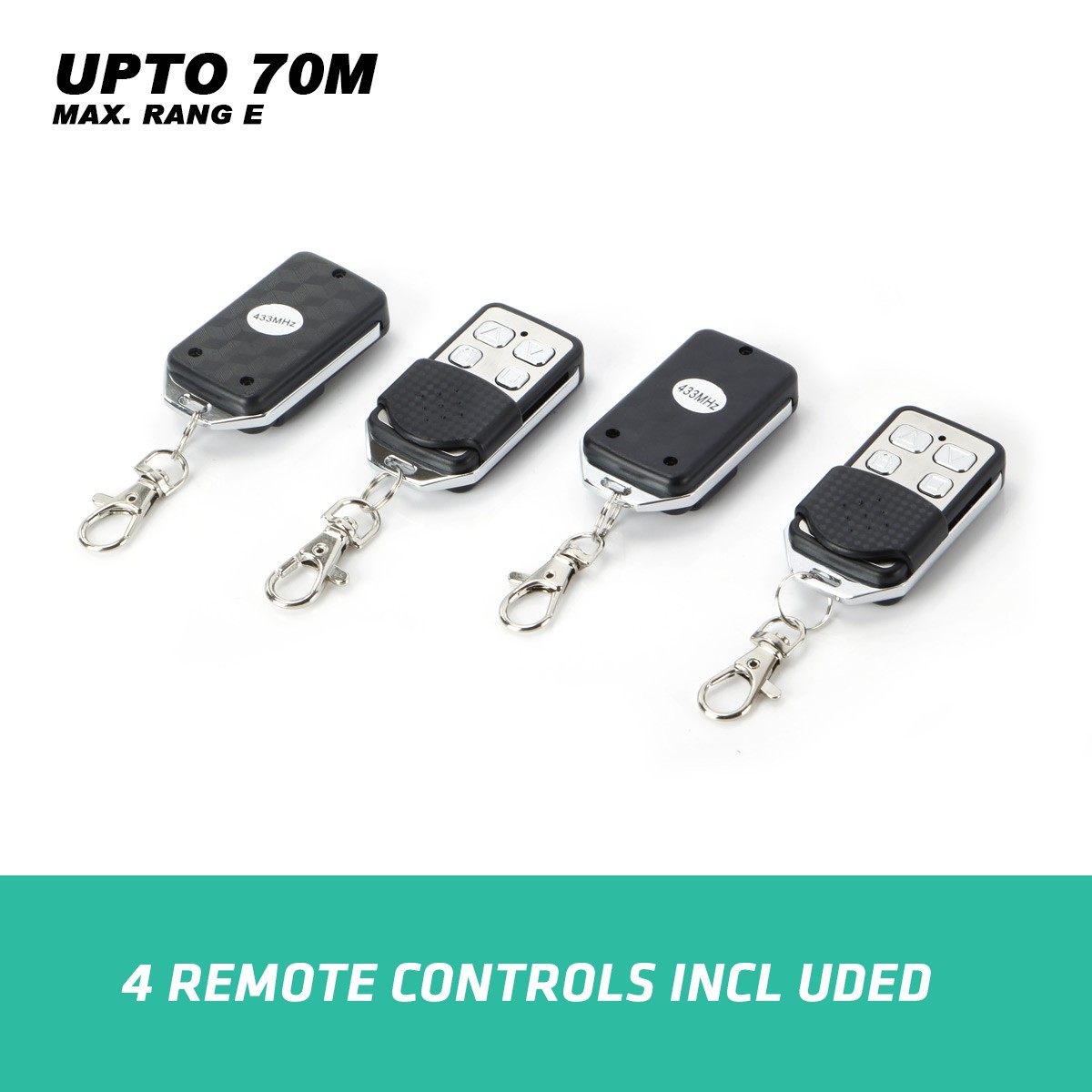 3300lb Electric Automatic Sliding Gate Opener+Keypad & 4 Remotes & APP Control