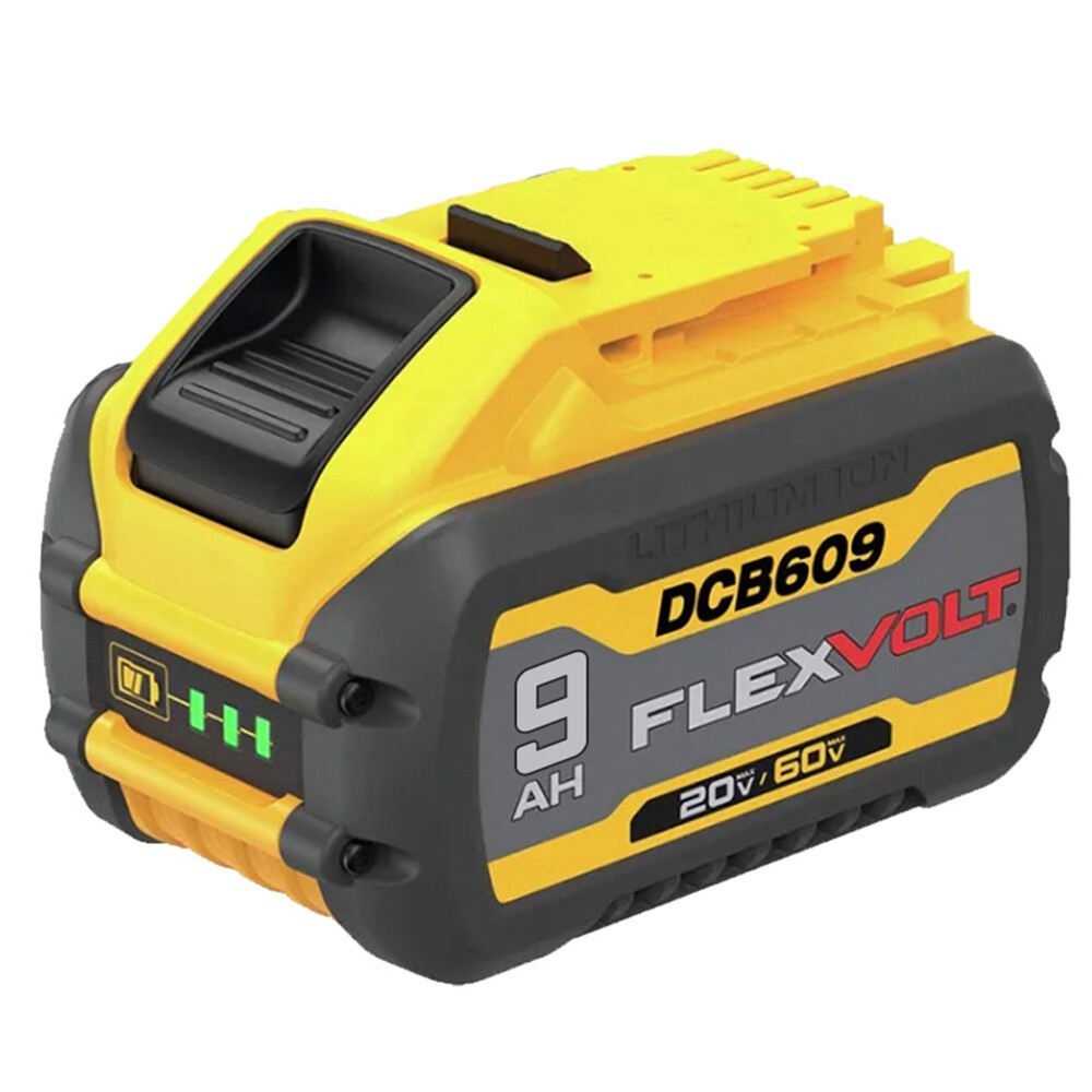 9Ah 12.0Ah DCB609-2 For DEWALT 20V/60V MAX FLEXVOLT Li-Ion Battery DCB606 DCB612