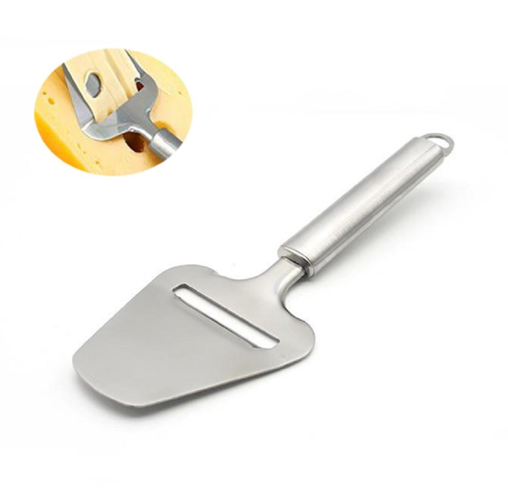 9.5″ Heavy-Duty Stainless Steel Cheese Slicer – Precision Cheese Knife & Cutter