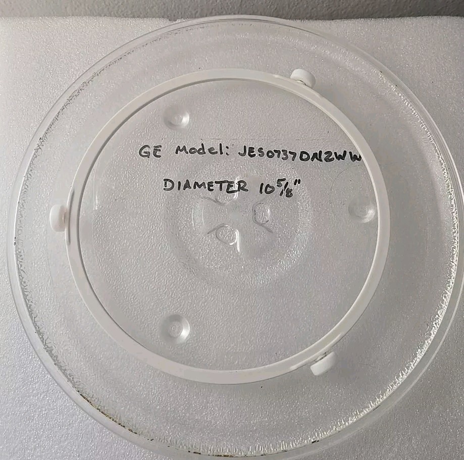 GE Replacement Microwave Tray Turntable Plate Model Number JES0737DN2WW