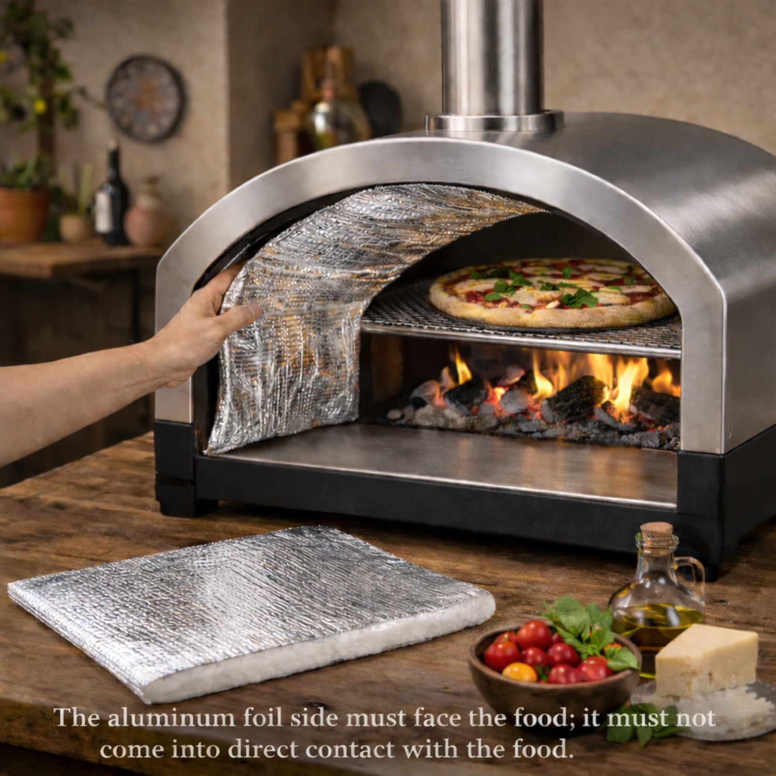 Ceramic Fiber Thermal Insulation Baffle for high-temperature ovens and kilns