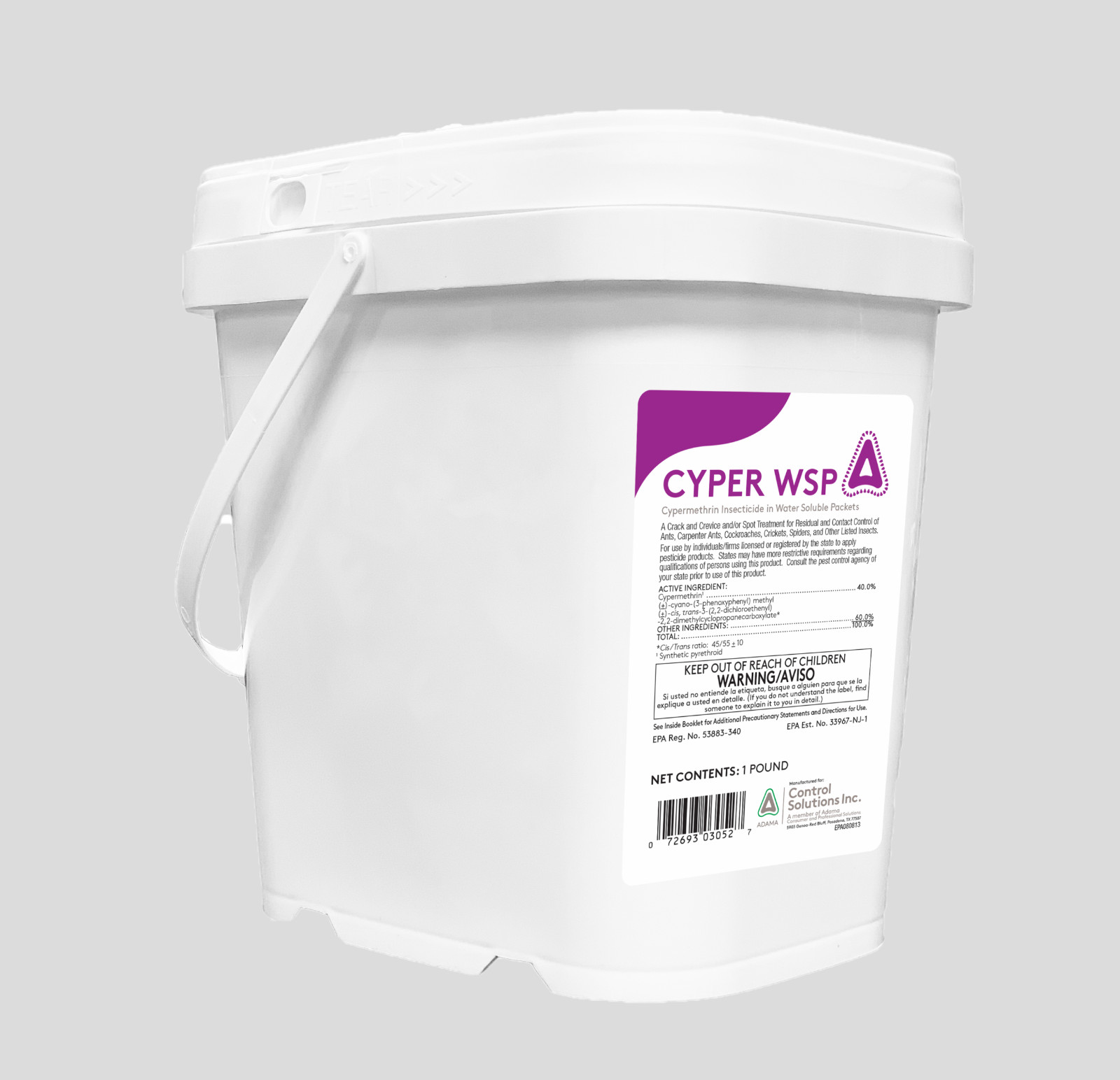 Cyper WSP – 1lb Pail by Control Solutions, Inc