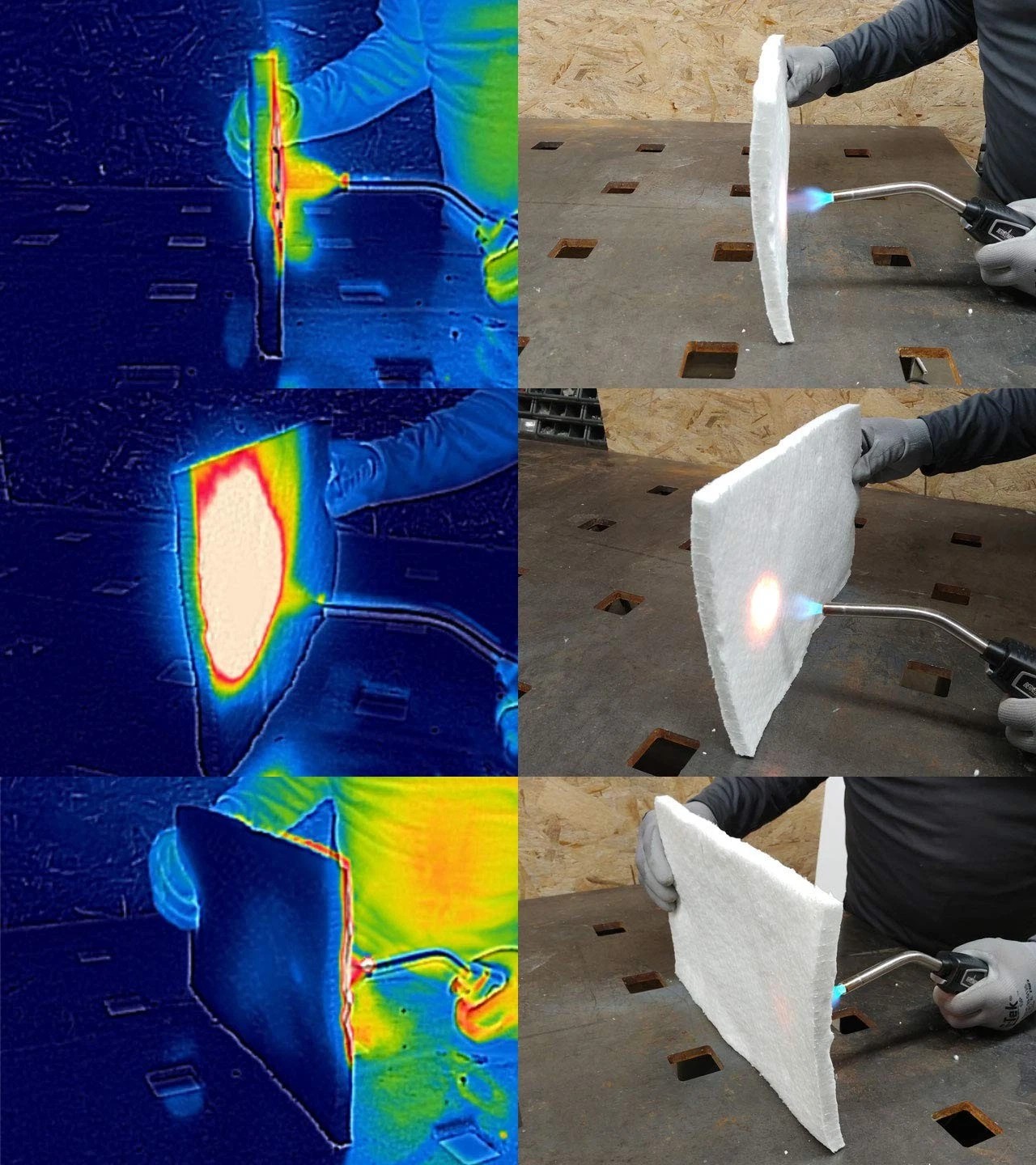 1 Pcs Versatile High-quality Fireproof Ceramic Insulation 15inch x 23inch