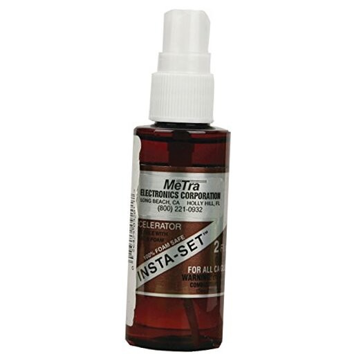 Glue Instant Set Accelerator 2 Ounce- INSTAC Standard Packaging