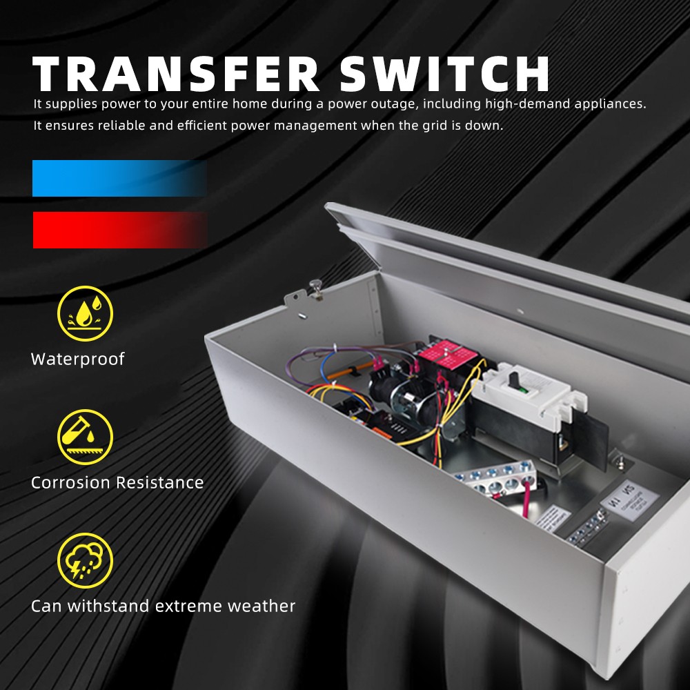 200A 200 Amp Automatic Transfer Switch w/ Power Management For Generac RXSW200A3