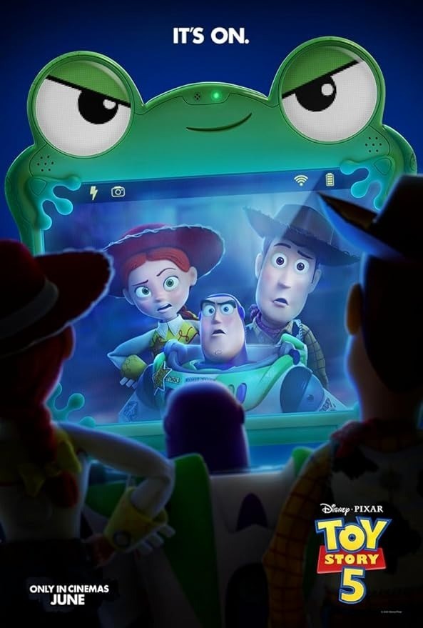 Toy Story 5 (2026) Movie Poster – Double Sided Film Poster Print, Animated Movie