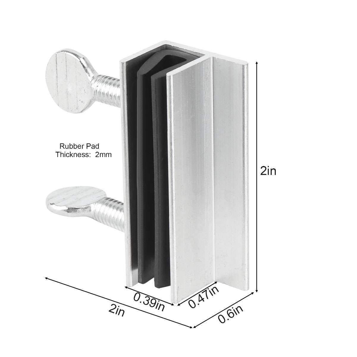 6Pcs Sliding Window Locks Easy Installation High Security Home Lock Thumbscrews