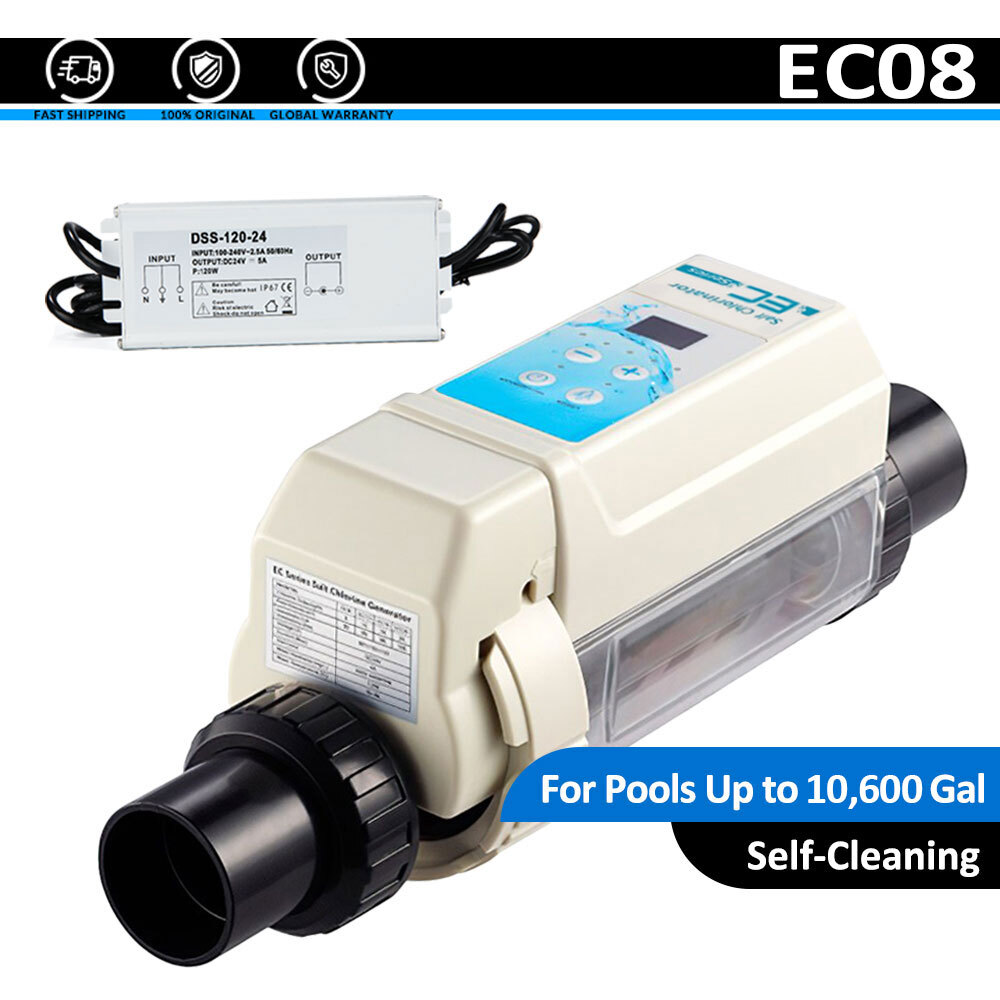 Smart Saltwater Pool Chlorinator System with 3 Year Limited Warranty≤26K Gallons
