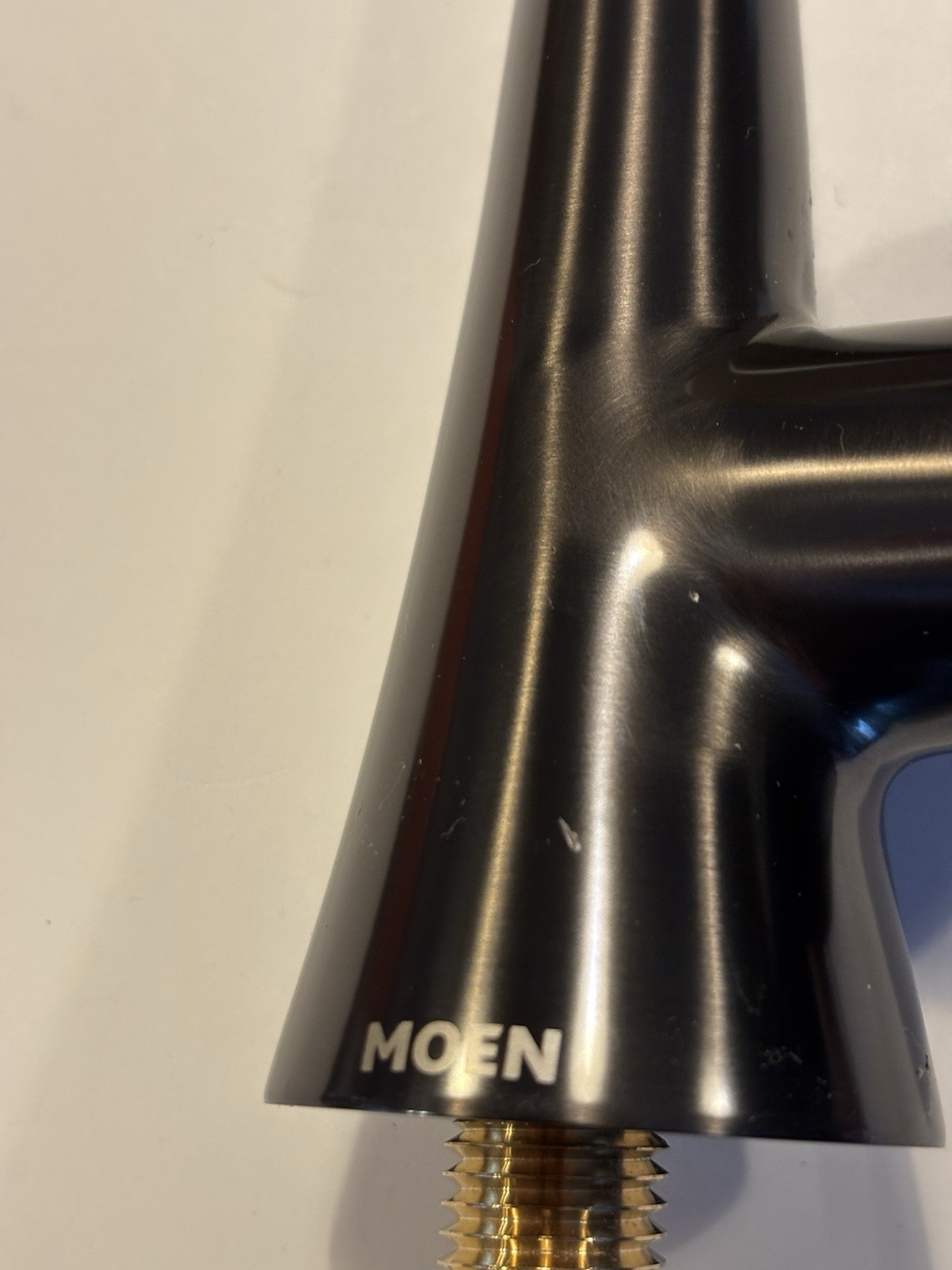 MOEN Sip Transitional Beverage Faucet Black Stainless S5520BLS