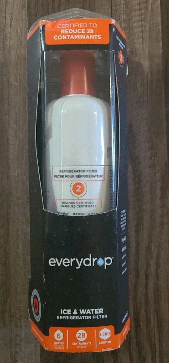 EveryDrop Refrigerator Ice & Water Filter #2 EDR2RXD1 New