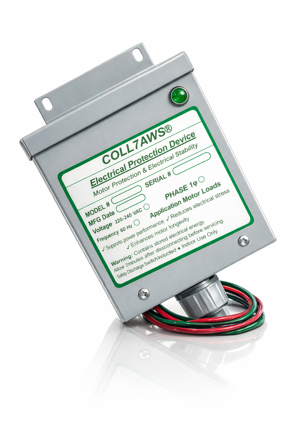 KVAR Energy Saver Power Factor Correction Whole House Surge Protector 50A-200A