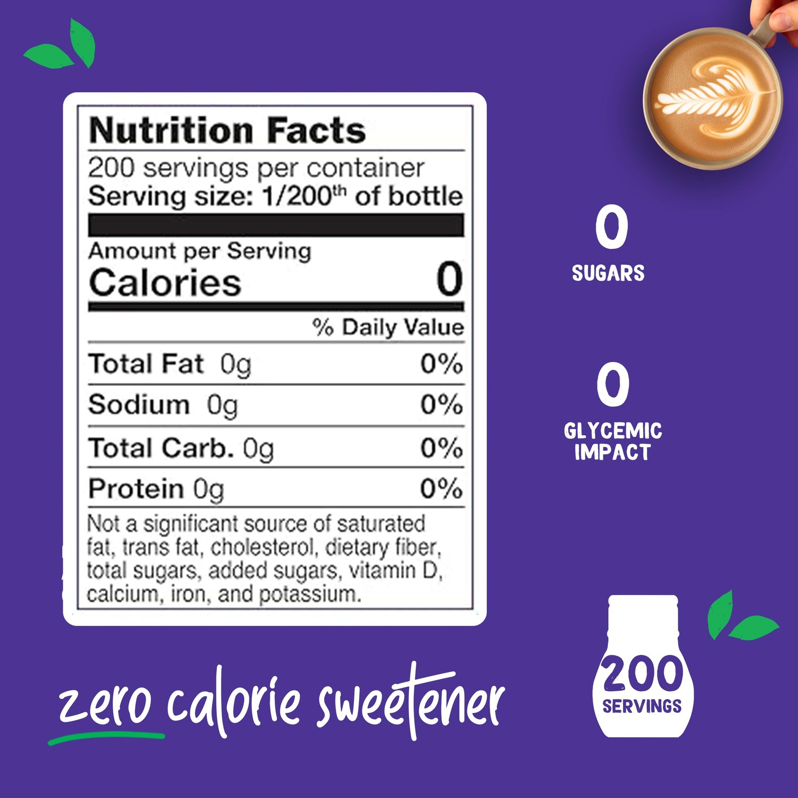 Pyure Liquid Stevia Extract | Zero Calorie Sugar-Free Sweetener, 1.8 Oz | Organi