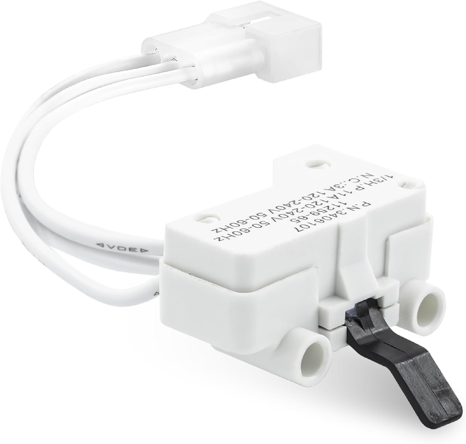 Dryer Door Switch for Whirlpool Maytag Kenmore Amana Roper Dryers WP3406107