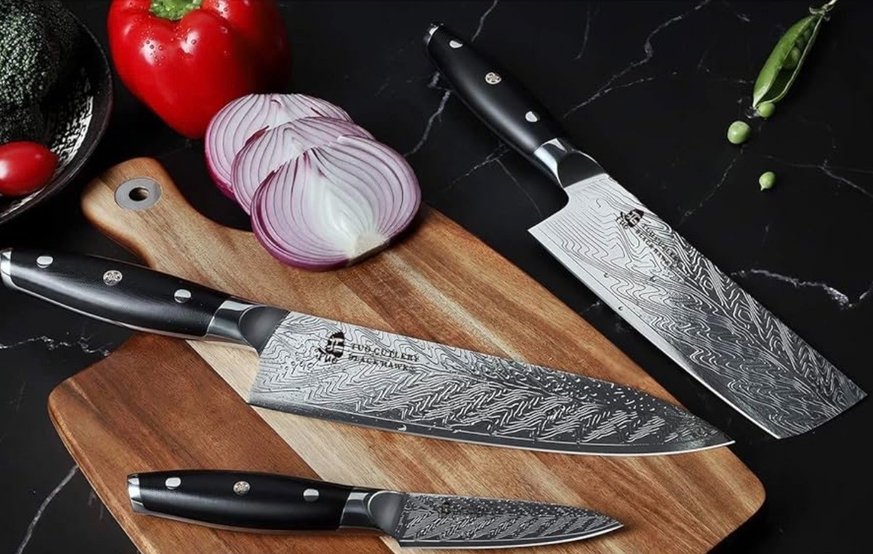 TUO Kiritsuke Chef Knife – Vegetable Cleaver Kitchen Knife 8.5-inch High Carbon