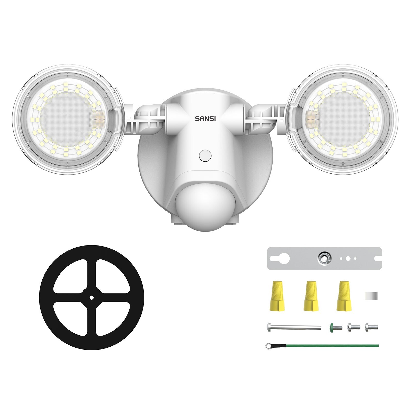 LED Motion Sensor 30W Security Light 4000lm Outdoor Floodlight Night Safety