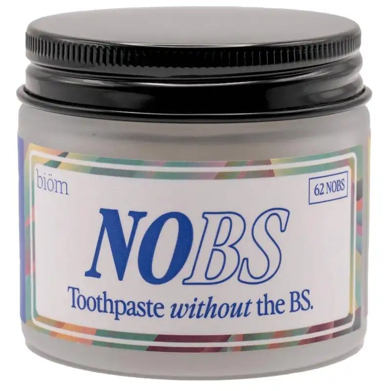 NOBS Toothpaste Tablets – Nano Hydroxyapatite, Fluoride Free, Plastic Free