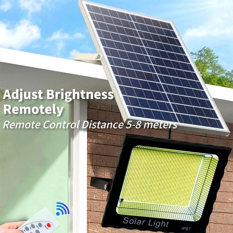 800W 688LED Solar Flood Light Outdoor Street Light Dusk to Dawn Flood Wall Lamp